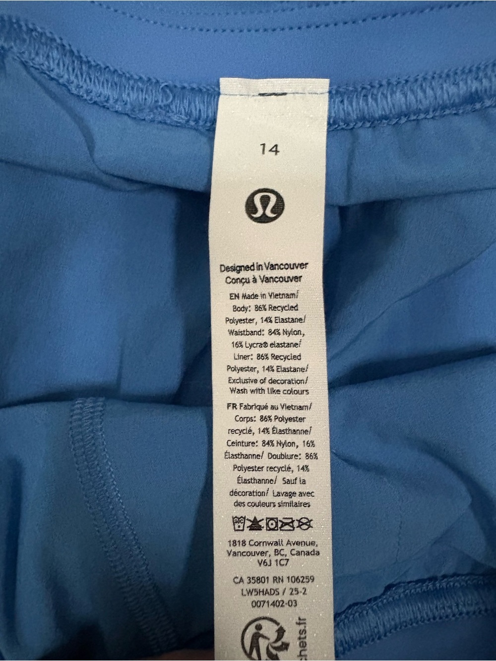lululemon athletica Light Blue Women's Track Joggers - Picture 15 of 16